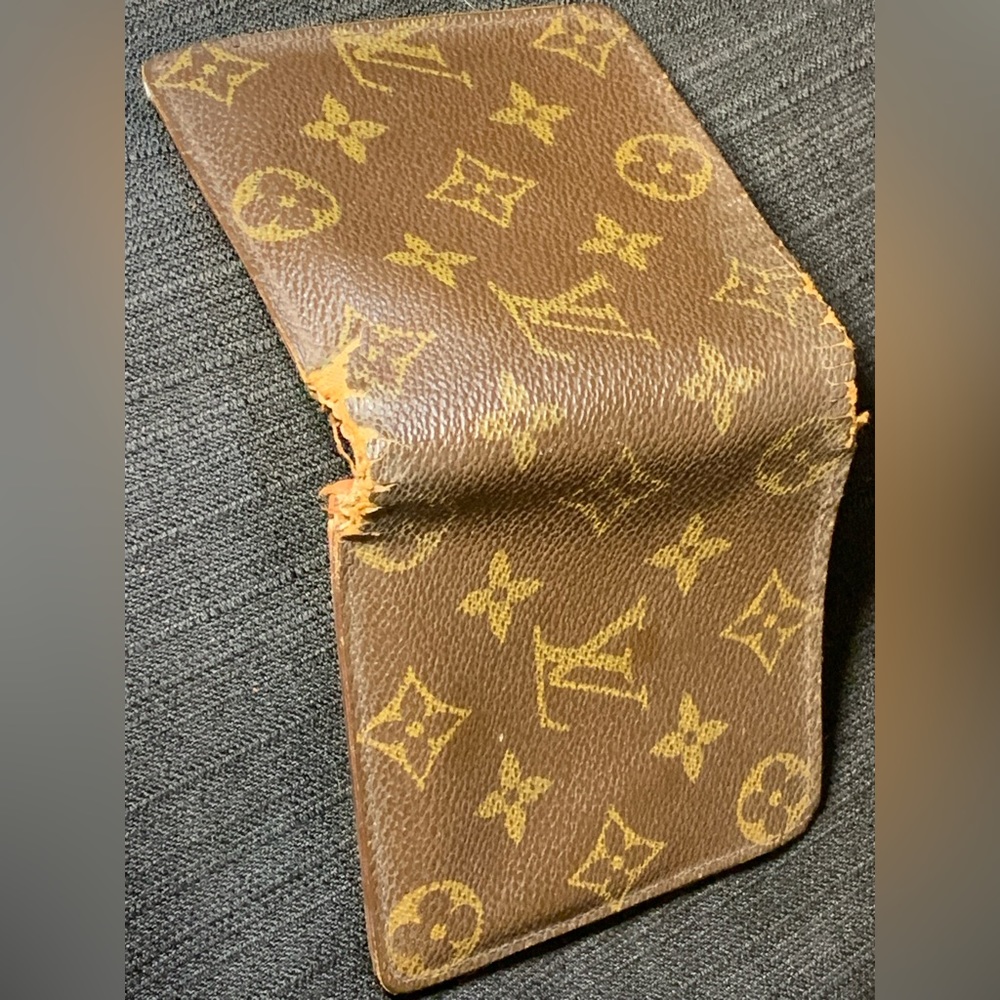 Louis Vuitton authentic vintage Portefeuille Marco M61675 Brown Monogram - Picture 11 of 12